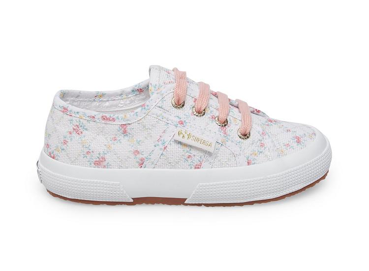 Superga 2750 Fancotbindingsj Green Multi - Kids Superga Shoes